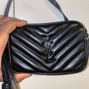 Black Yves Saint Laurent Belt Bag